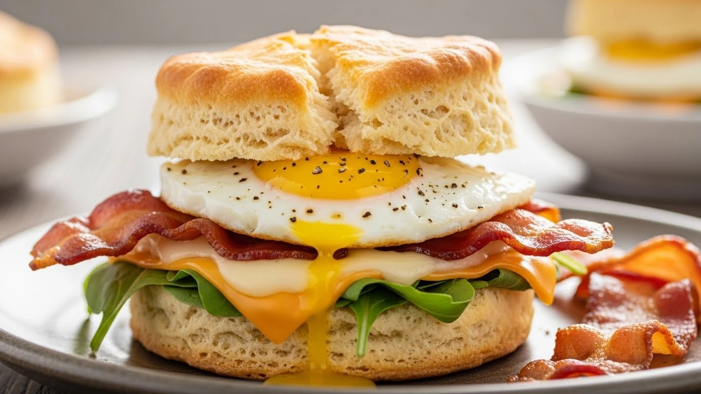 Biscuit Breakfast Sandwich