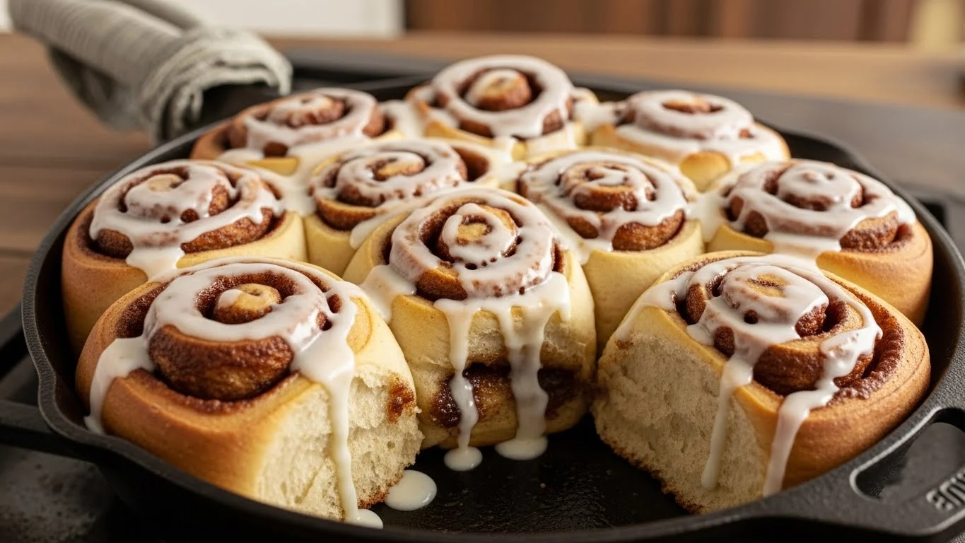 Cinnamon Roll Skillet