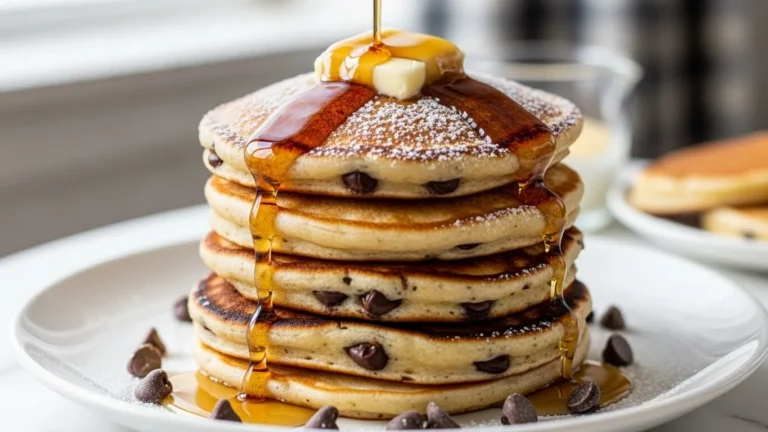 Mini Chocolate Chip Pancakes
