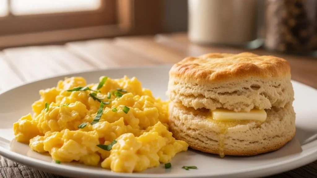 Scrambled Egg & Biscuit